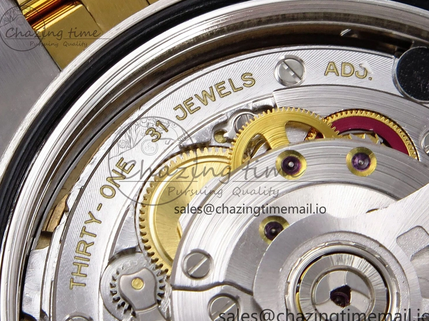 904L Edition SS on SH3235 (Gain Best Dial ARF YG 1:1 Diamonds Bracelet Weight) YG Steel DateJust 41 Jubilee 0516